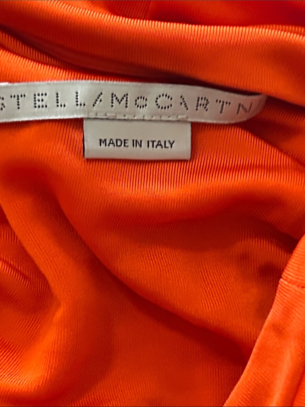 STELLA MCCARTNEY - Draped Fluid tee top Viscose Satin Cape Top medium - Picture 11 of 11